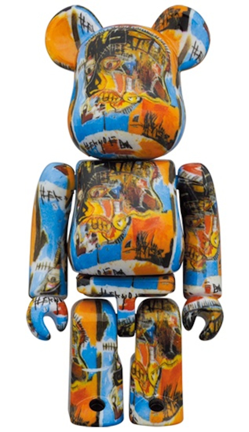 Bearbrick Jean-Michel Basquiat #10 100% & 400% Set