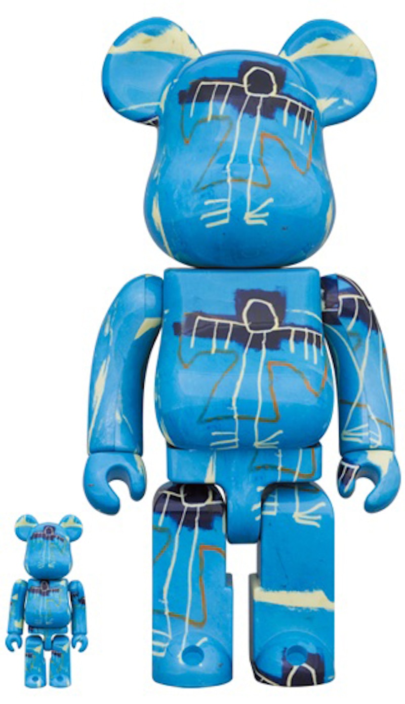 Bearbrick Jean-Michel Basquiat #9 100% & 400% Set