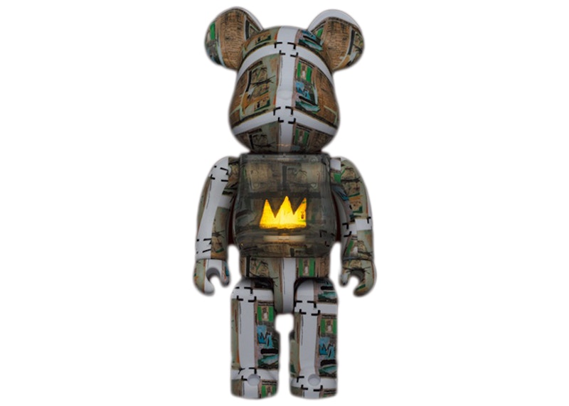 Bearbrick Jean-Michel Basquiat (King Pleasure) 100% & 400% Set