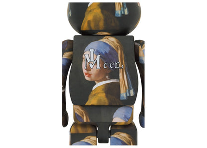 Bearbrick Johannes Vermeer (Girl with a Pearl Earring) 1000%
