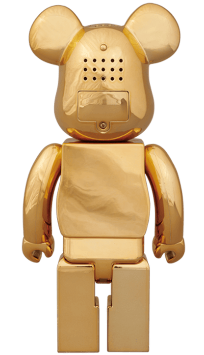 Bearbrick Joyrich Aroma Diffuser 400% Gold