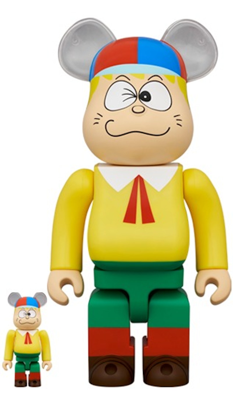 Bearbrick Kaibutsu-Kun 100% & 400% Set