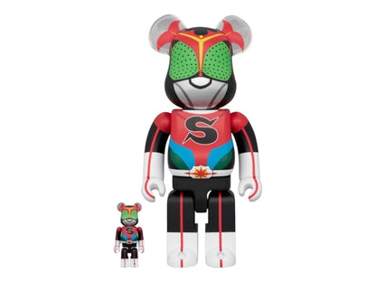 Bearbrick Kamen Rider Stronger 100% & 400% Set