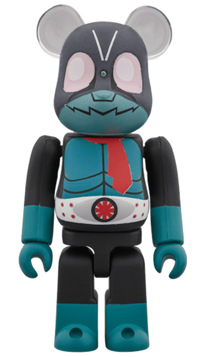 Bearbrick Kamen Rider old No. 1 & Kamen Rider Kuuga 2 Pack 100% Multi