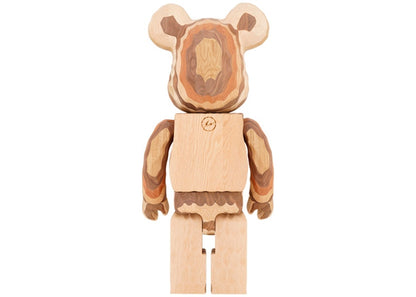 Bearbrick Karimoku Fragment Carved Wooden Layered 1000%