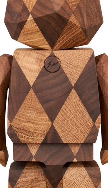 Bearbrick Karimoku Fragmentdesign Polygon-Lattice Pattern 400%