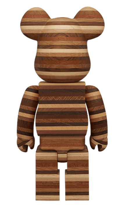 Bearbrick Karimoku Horizon 400% Wood