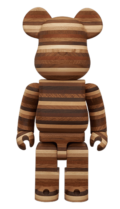 Bearbrick Karimoku Horizon 400% Wood