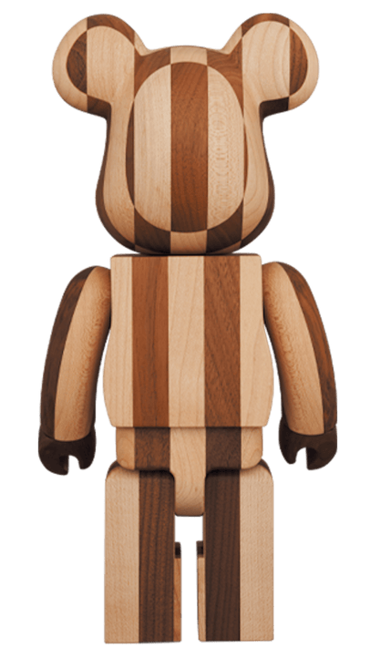 Bearbrick Karimoku LONGITUDINAL CHESS 400%