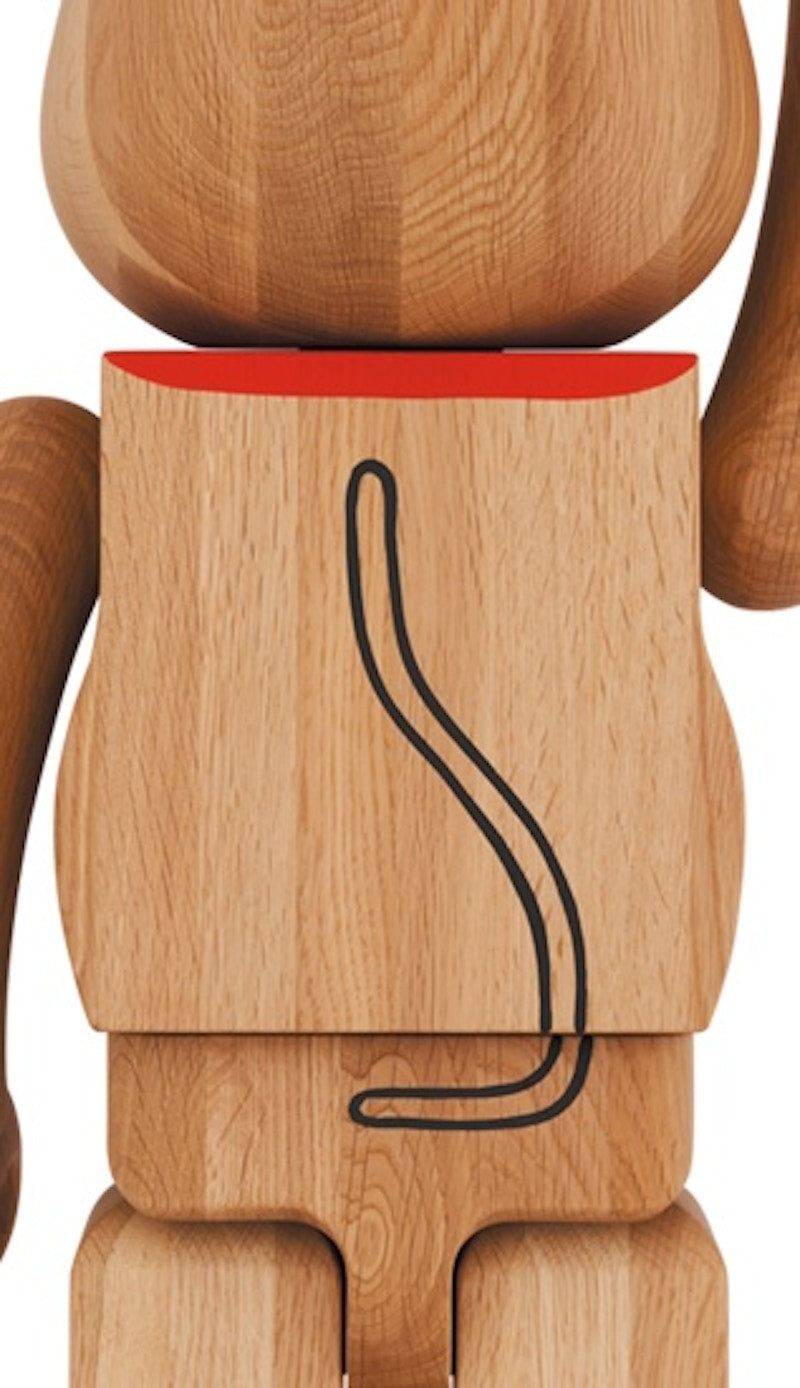 Bearbrick Karimoku Maneki Neko #1 1000% Blue