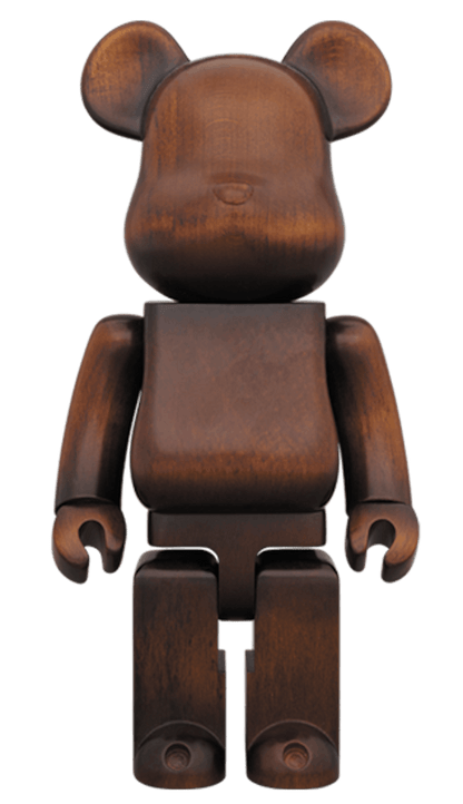 Bearbrick Karimoku Modern Furniture 400% Wood