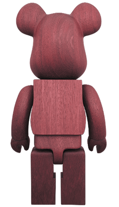Bearbrick Karimoku Purple Heart 400% Purple