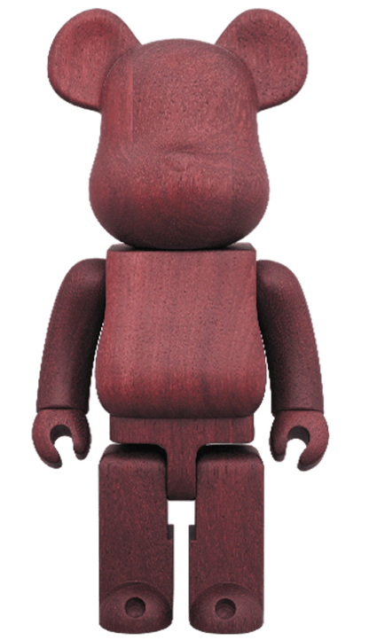 Bearbrick Karimoku Purple Heart 400% Purple