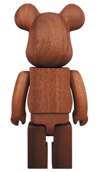 Bearbrick Karimoku Sapele 400% Wood