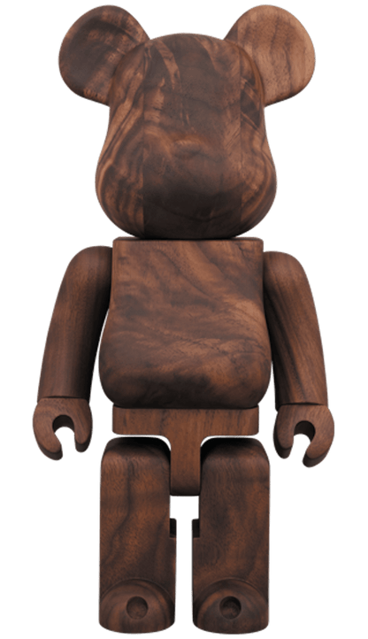 Bearbrick Karimoku Walnut 400% Wood