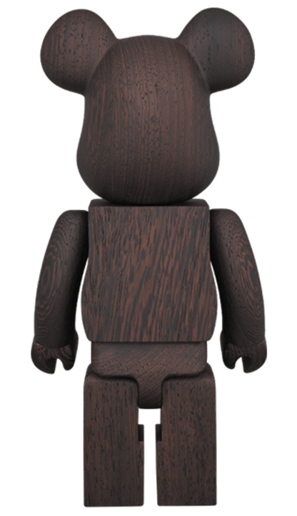 Bearbrick Karimoku Wenge 400% Wood