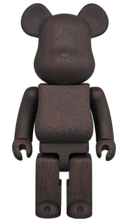 Bearbrick Karimoku Wenge 400% Wood
