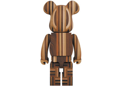 Bearbrick Karimoku Yosegi (Parquet) 1000%
