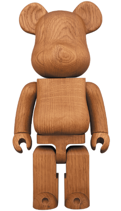 Bearbrick Karimoku x SOPH. 400% Wood