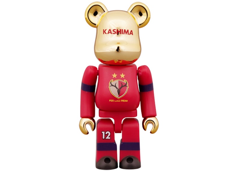 Bearbrick Kashima Antlers 30th Anniversary 100% & 400% Set