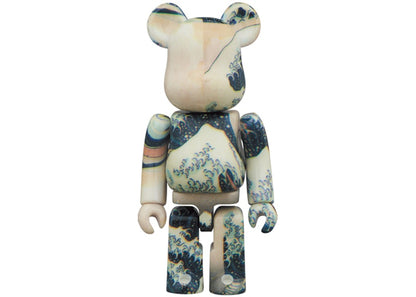Bearbrick Katsushika Hokusai (Kanagawa Okinami Ura) 100% & 400% Set