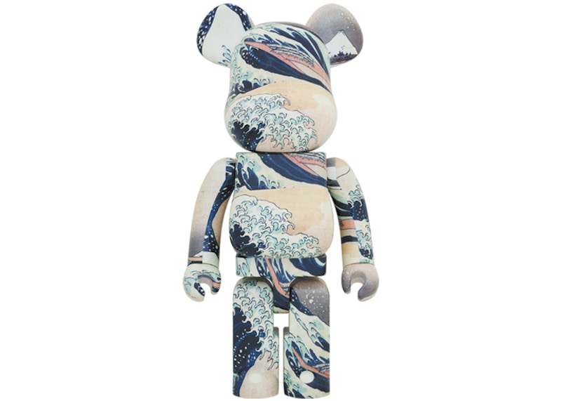 Bearbrick Katsushika Hokusai (Kanagawa Okinami Ura) 1000%