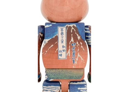 Bearbrick Katsushika Hokusai (Thirty-six Views of Tomitake, Fine Wind, Clear Morning) 1000%