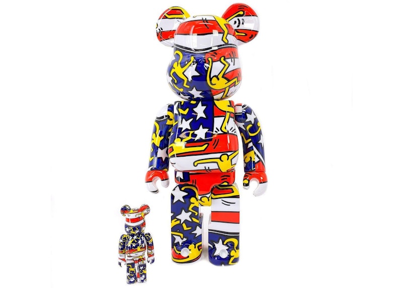 Bearbrick Keith Haring DesignerCon 100% & 400% Set