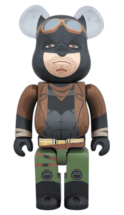 Bearbrick Knightmare Batman 400% Brown