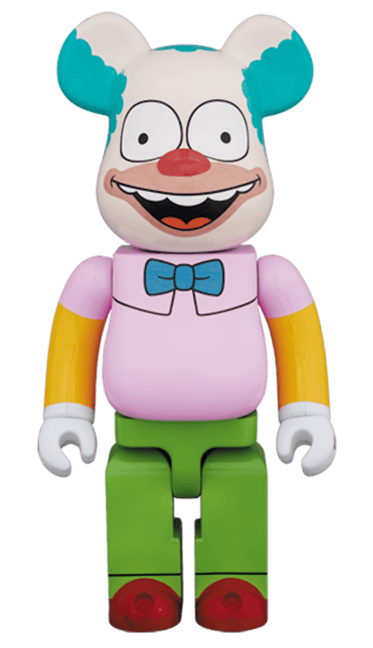 Bearbrick Krusty The Clown 400% Multi