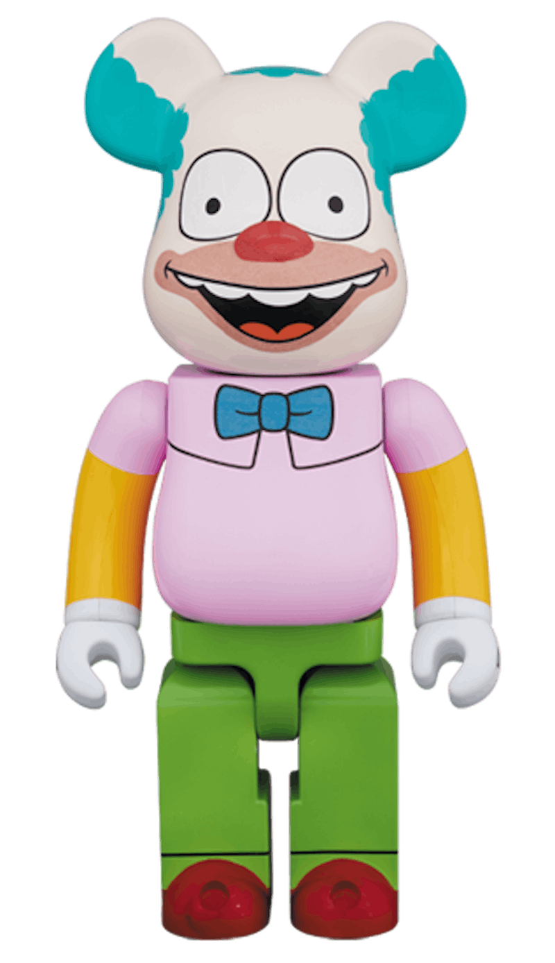Bearbrick Krusty The Clown 400% Multi