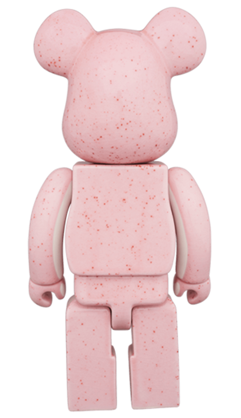 Bearbrick Kutani (Cherry Blossom Sajorohanten Yu) 400% Pink