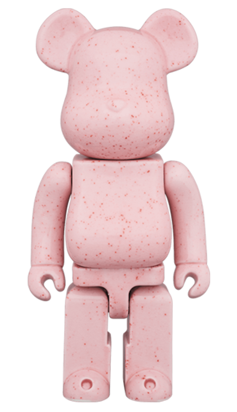 Bearbrick Kutani (Cherry Blossom Sajorohanten Yu) 400% Pink