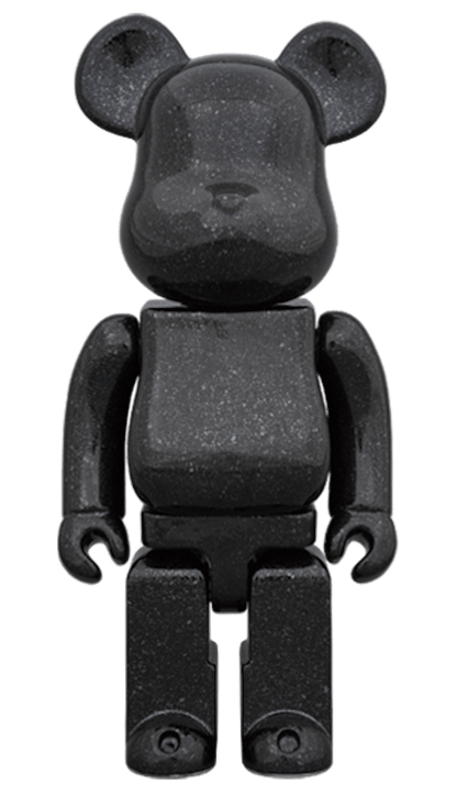 Bearbrick Kutani (Kirame Tenmoku Yu) 400% Black