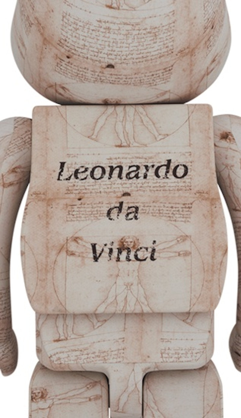 Bearbrick Leonardo da Vinci (Vitruvian Man) 1000%