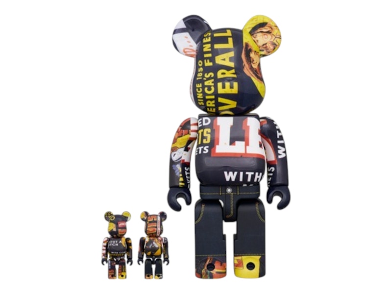 Bearbrick Levi's Banner 100% & 400% Set