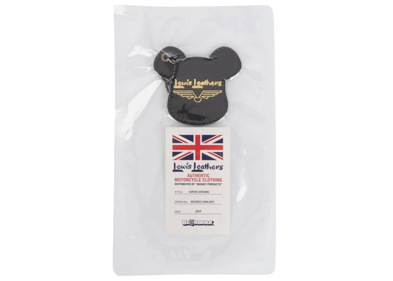Bearbrick Lewis Leather Key Holder