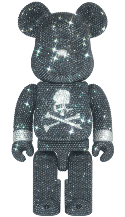Bearbrick Lights Style CRYSTAL DECORATE mastermind Japan 400%