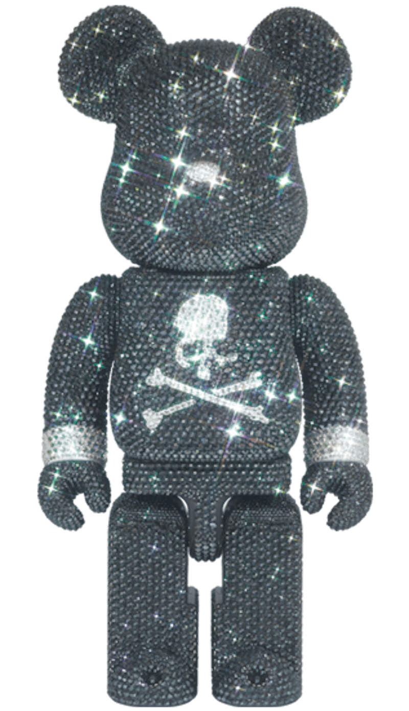 Bearbrick Lights Style CRYSTAL DECORATE mastermind Japan 400%
