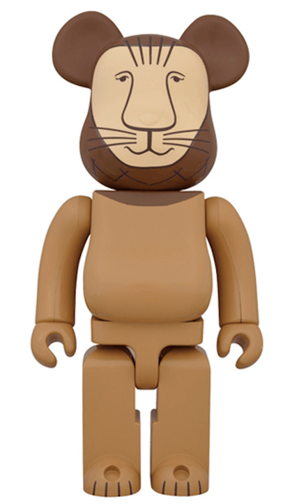 Bearbrick Lion 400% Brown