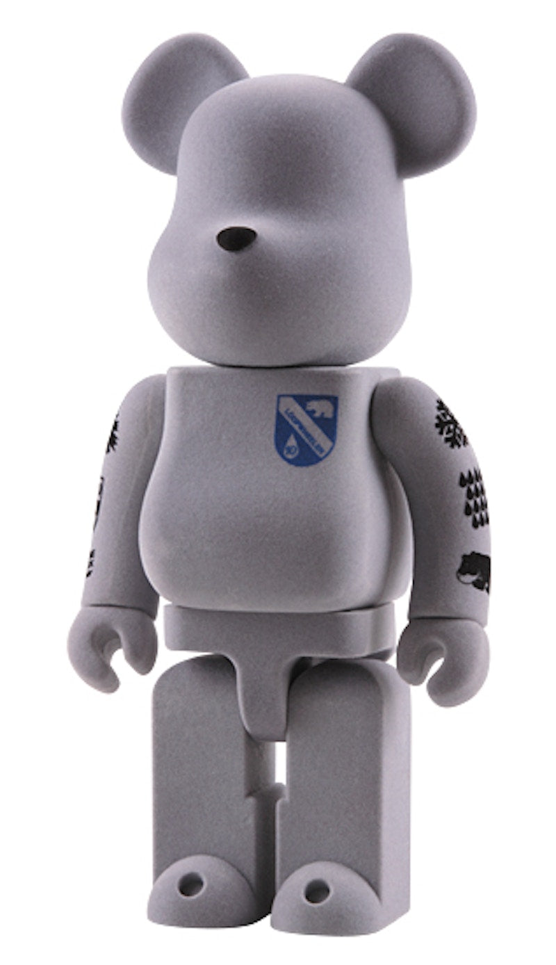 Bearbrick Loopwheeler 400% Grey
