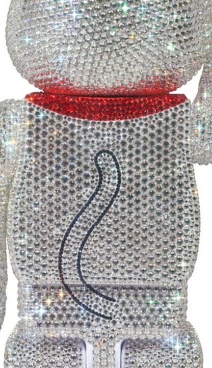 Bearbrick Lucky Cat Crystal 400%