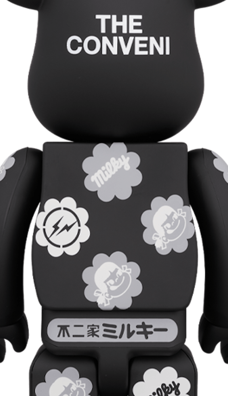 Bearbrick MILKY THE CONVENI MILKY 100% & 400% Set of 2