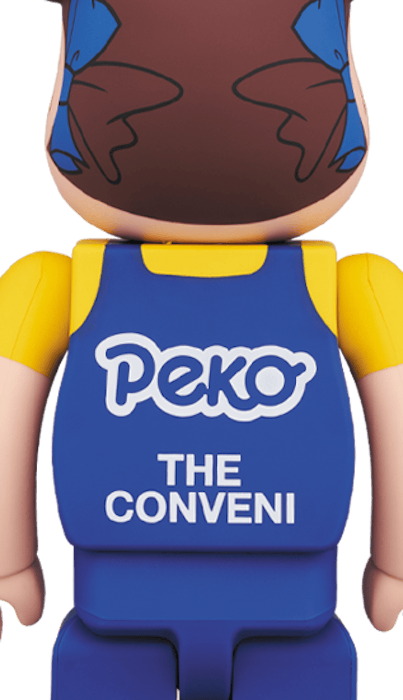 Bearbrick MILKY THE CONVENI PEKO 100% & 400% Set of 2