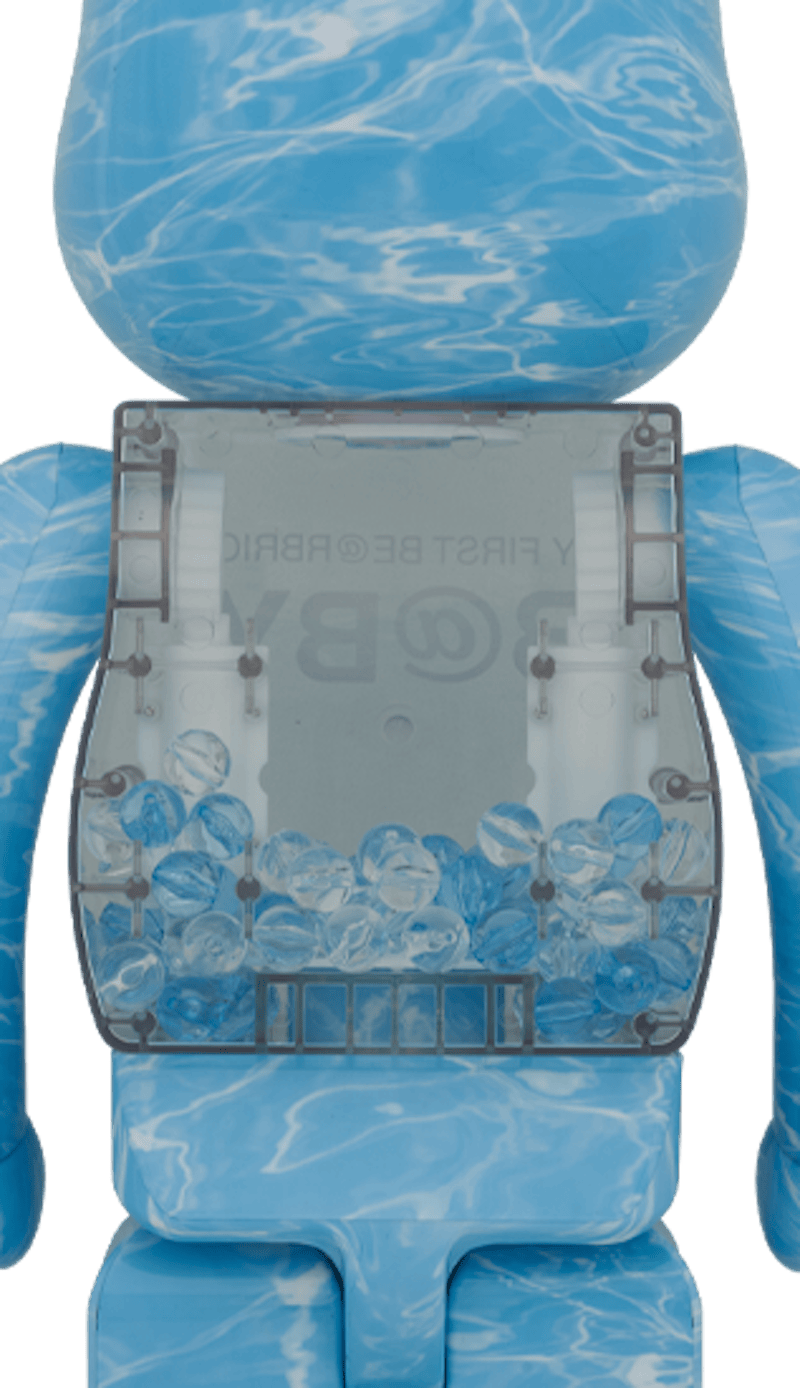 Bearbrick MY FIRST BE@RBRICK B@BY WATER CREST Ver. 1000%