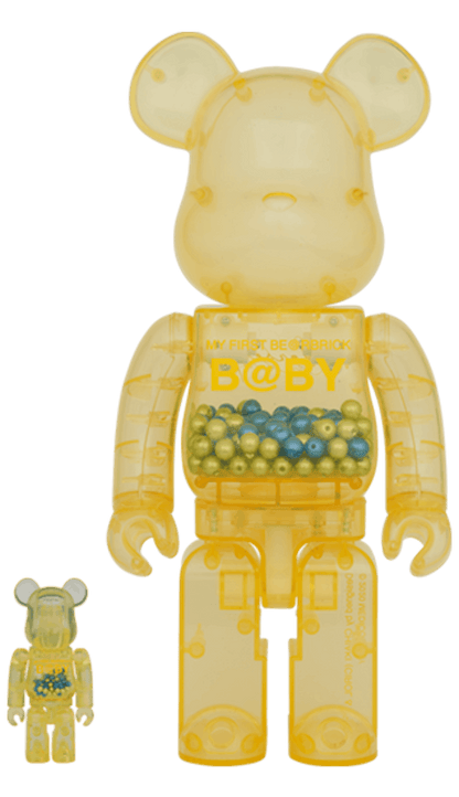 Bearbrick MY FIRST B@BY INNERSECT 2020 100% & 400% Set