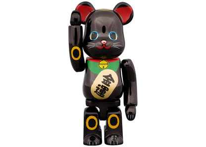 Bearbrick Maneki Neko Gold Luck 100% & 400% Set