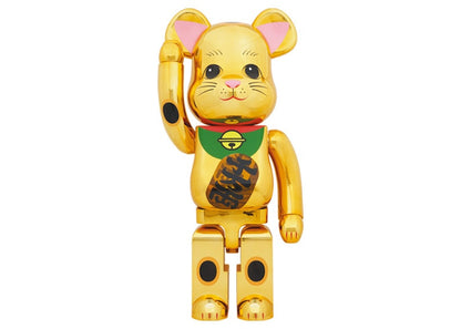 Bearbrick Maneki Neko Gold-plated (Light-Up) 1000%