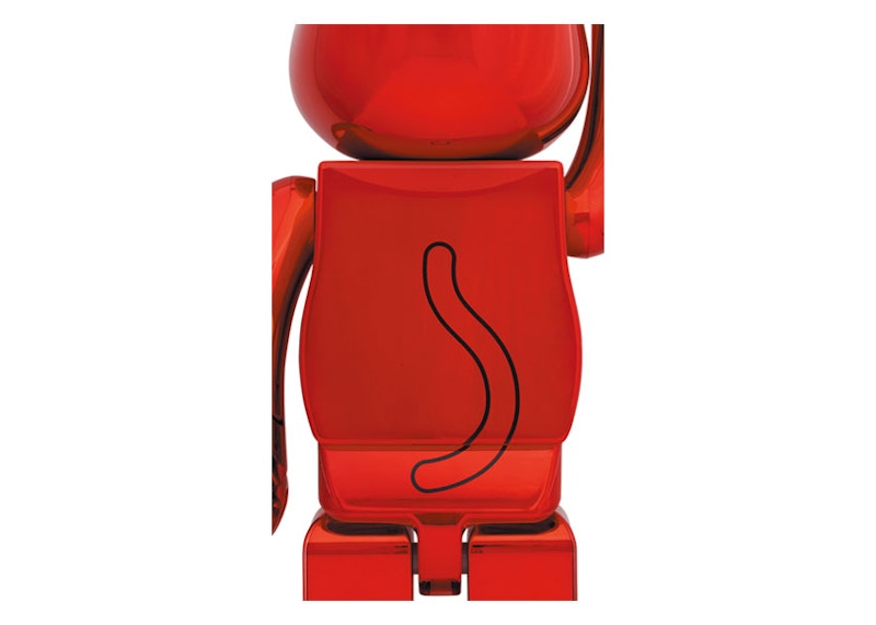 Bearbrick Maneki Neko Plum Gold Plated 1000%