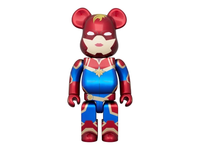 Bearbrick Marvel Captain Marvel 400%